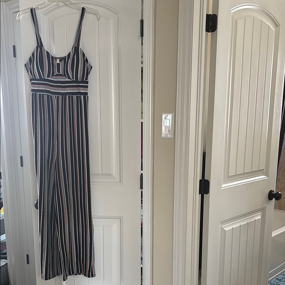 Xhilaration Multicolor Striped jumpsuit
